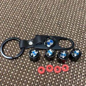 keyring and valve stem cap covers